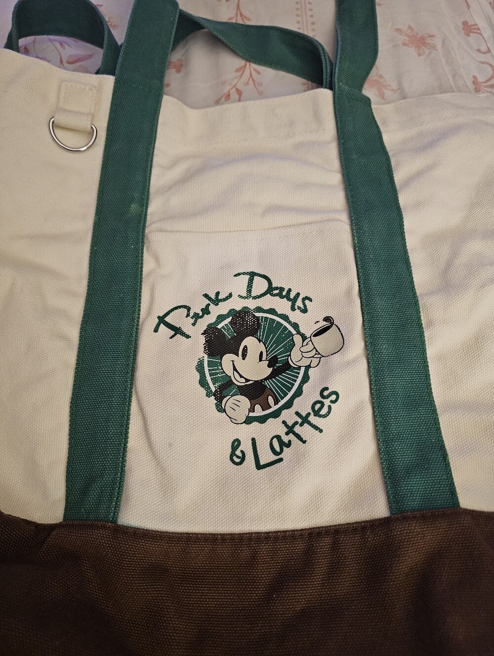 Disney Starbucks Tote Bag